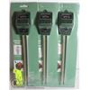 Image 1 : LOT OF 3 BRAND NEW MOISTURE METER & PH METER