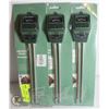 Image 1 : LOT OF 3 BRAND NEW MOISTURE METER & PH METER