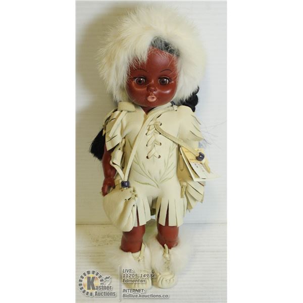 VTG HAND CRAFTED FIRST NATIONS HURON DOLL