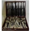 Image 1 : 50+ PIECE MIXED SILVERWARE SET IN BOX