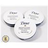 Image 1 : NEW DOVE INTENSIVE-CREAM, 3 JARS:7MML 2.53 FL OZ I