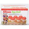 Image 1 : NEW SILICONE EGG HARD BOIL EGG MAKERS.