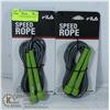 Image 1 : 2 NEW FILA SPEED SKIPPING ROPES