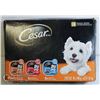 CASE OF 18 CEASERS DOG FOOD