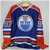 OILERS "MCDAVID" REEBOK JERSEY- SIZE 48