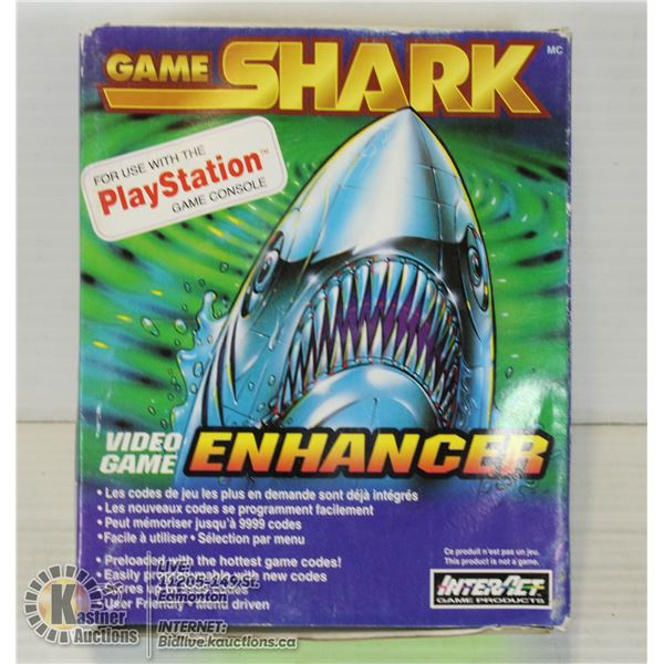 ORIGINAL PLAYSTATION GAMESHARK IN BOX