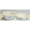 Image 1 : PAIR OF CORNING WARE CASSEROLES