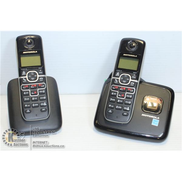 2 MOTOROLA HOME PHONES