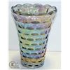 Image 1 : VINTAGE CARNIVAL GLASS VASE