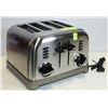 Image 1 : CUISINART STAINLESS STEEL 4 SLICE TOASTER