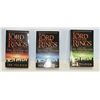 Image 1 : THREE LORD OF THE RINGS BOOKS. TOLKIEN