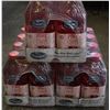 3 CASES OF PINK DIET CRANBERRY 100% JUICE