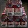 Image 1 : 3 CASES OF PINK DIET CRANBERRY 100% JUICE