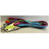 Image 1 : LOT OF 6 NEW MEDIUM 4 1/2 FOOT DOG LEASHES