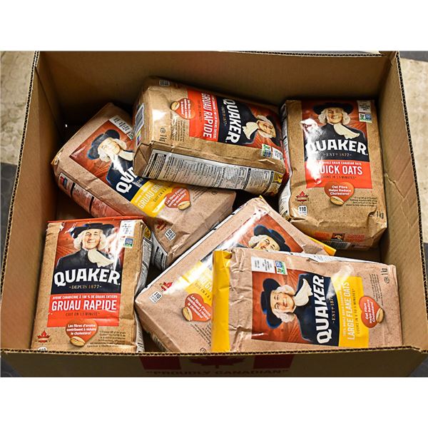 FLAT OF QUAKER OATS