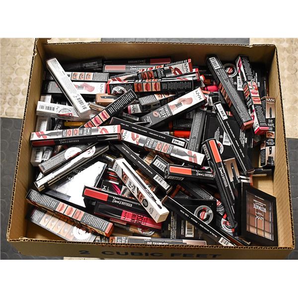 FLAT OF BRAND NAME MAKEUP