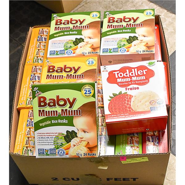 FLAT OF ASSORTED BABY & TODDLER MOM-MOMS
