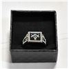 MENS MASONIC RING SIZE 11