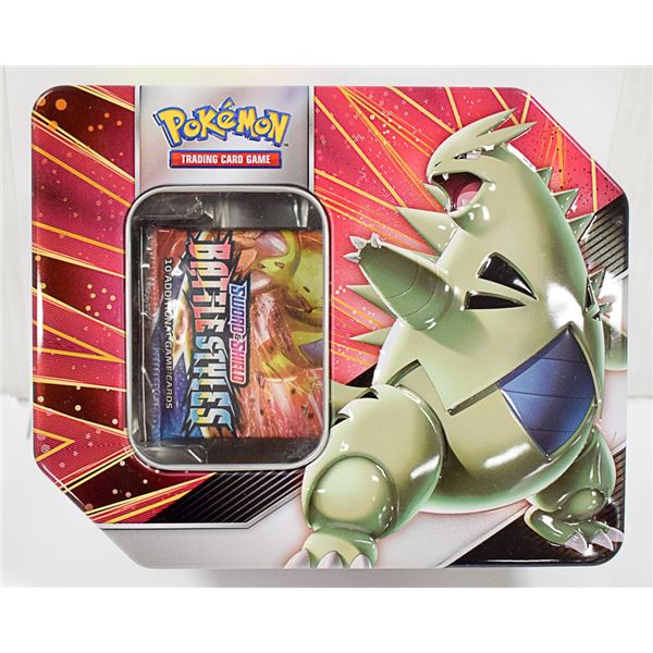 POKEMON COLLECTORS TIN WITH x3 BOOSTER PACKS, NEW