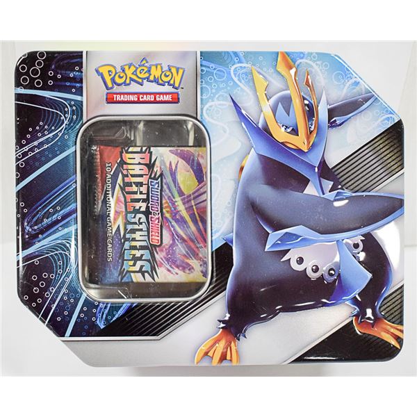 POKEMON COLLECTORS TIN WITH x3 BOOSTER PACKS, NEW
