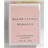 Image 1 : RALPH LAUREN ROMANCE -  EAU DE PARFUM 30ML 1 FL. O