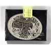 Image 1 : NFR 2009 MONTANA SILVERSMITHS BELT BUCKLE NEW