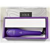Image 1 : BRAND NEW SOLEIL MINI HEAT BRUSH PURPLE COLOUR