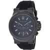 Image 1 : NEW MICHAEL KORS BLACKDIAL SILICONE STRAP MSRP$337