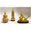 Image 1 : 3 ASSORTED ASIAN DECOR PIECES