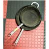 Image 1 : 2 CAST IRON FRY PANS