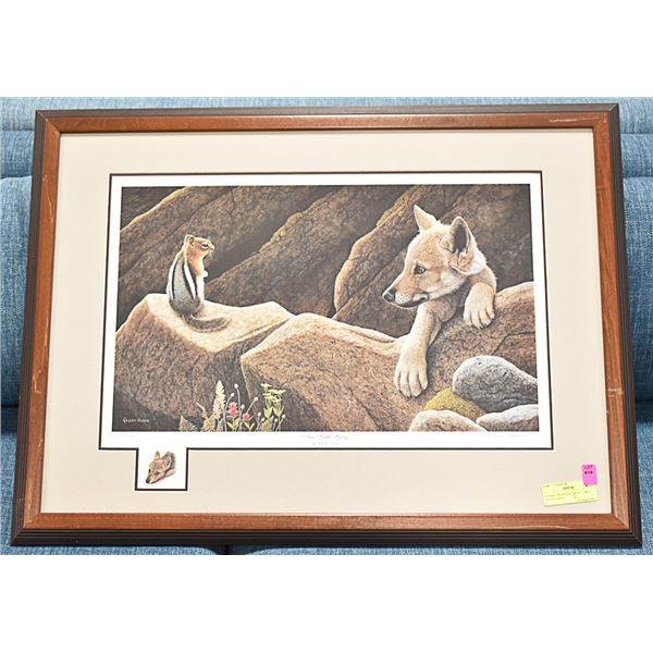 DUCKS UNLIMITED  PRINT "TWO LITTLE GUYS" #439/1000
