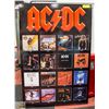 Image 1 : ACDC MOUNTED POSTER 36" TALL X 24" WIDE
