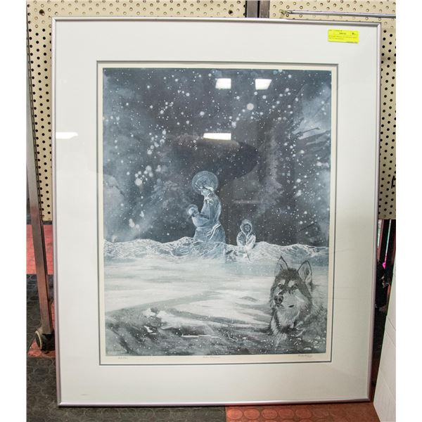 RICHARD DIXON PRINT 'ARCTIC MADONNA'