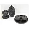 Image 1 : 8 BLACK DECOR PIECES