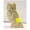 Image 1 : B.C. HAND MADE STONE CARVED OWL