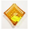 Image 4 : BOHEMIAN COLORED CRYSTAL MINI TRAYS GLASS NIB