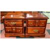 PAIF OF FRENCH COUNTRY/GEORGE III STYLE MAHOGANY