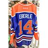 Image 1 : JORDAN EBERLE AUTOGRAPHED OILERS JERSEY