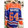 Image 1 : NAIL YAKUPOV AUTOGRAPHED OILERS JERSEY