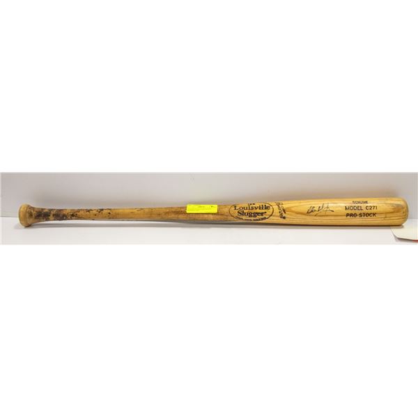 LOUISVILLE SLUGGER SIGNED BASEBALL BAT