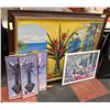 Image 1 : LOT OF ASSORTED ESTATE FRAMED PICTURES/PAINTINGS