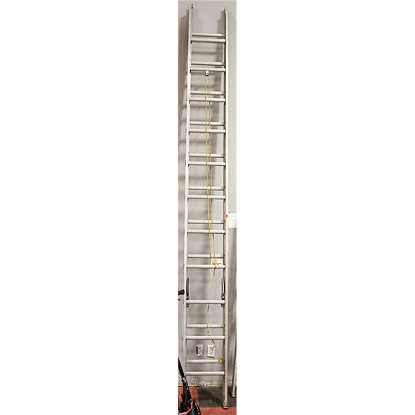ALUMINUM EXTENSION LADDER