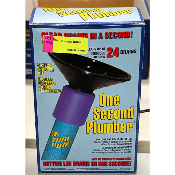 ONE SECOND PLUMBER