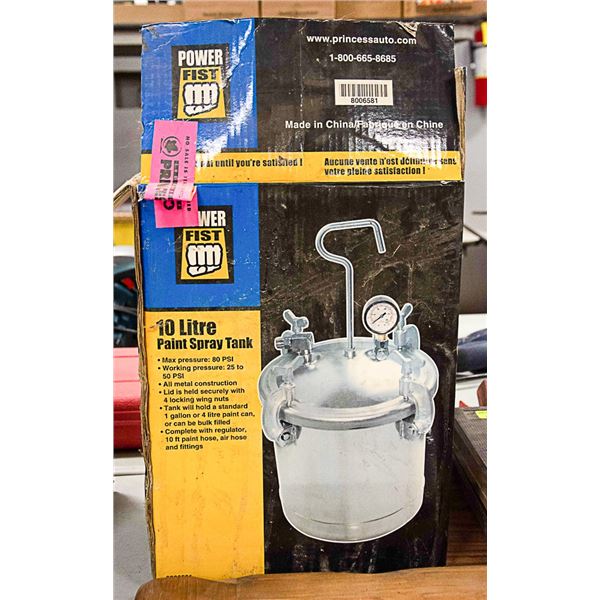 POWERFIST PAINT SPRAY TANK