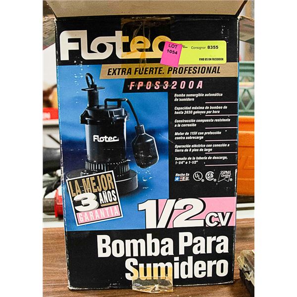 FLOTEC HD 1/2HP SUMP PUMP