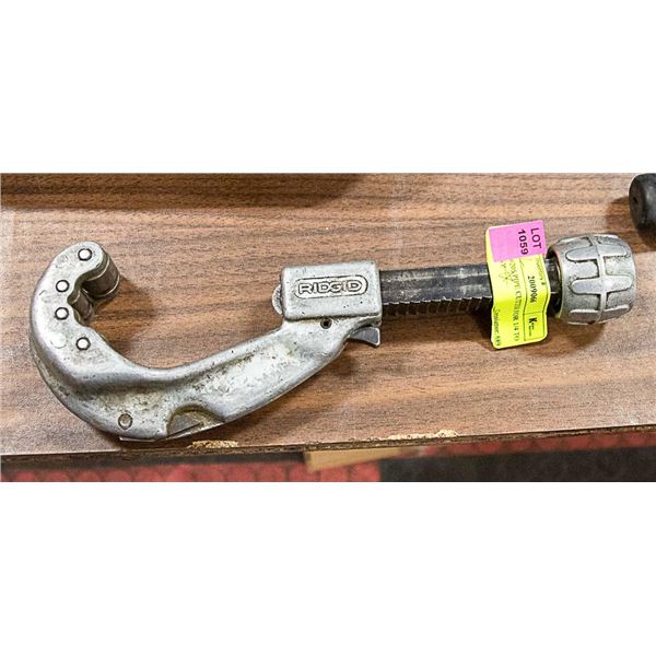 RIDGID #205 PIPE CUTTER FOR 1/4 TO 2 3/8 EASY