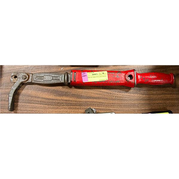 Task T47025 Nail Puller, 18 in L, Carbon Steel Task T47025 Nail Puller, 18 in L, Carbon Steel