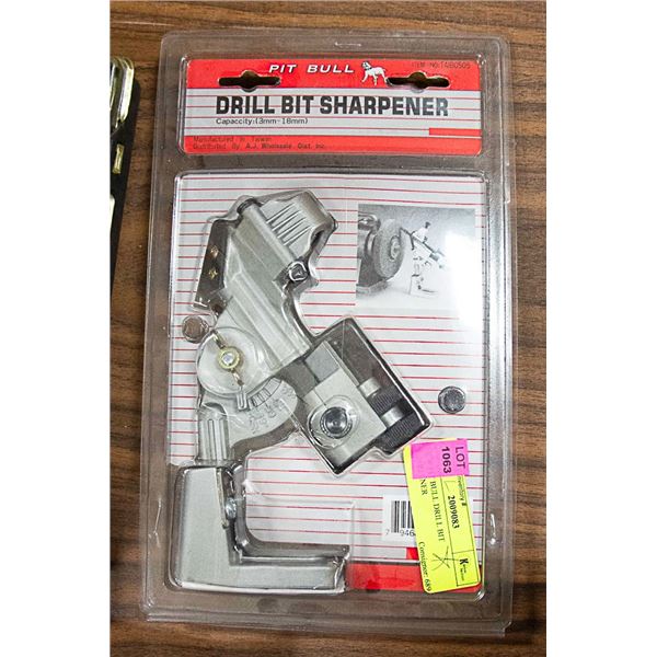 NEW PIT BULL DRILL BIT SHARPENER