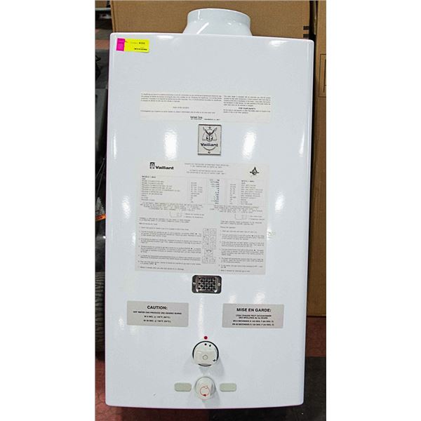 NEW IN BOX VAILANT GAS HOT WATER ON DEMAND MACHINE