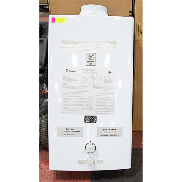 NEW IN BOX VAILANT GAS HOT WATER ON DEMAND MACHINE